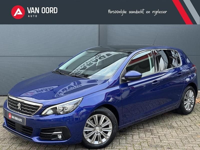 Blauw Gebruikt 2019 Peugeot 308 Allure Hatchback | € 13.770 (Eerlijke prijs) - Afbeelding 1/4