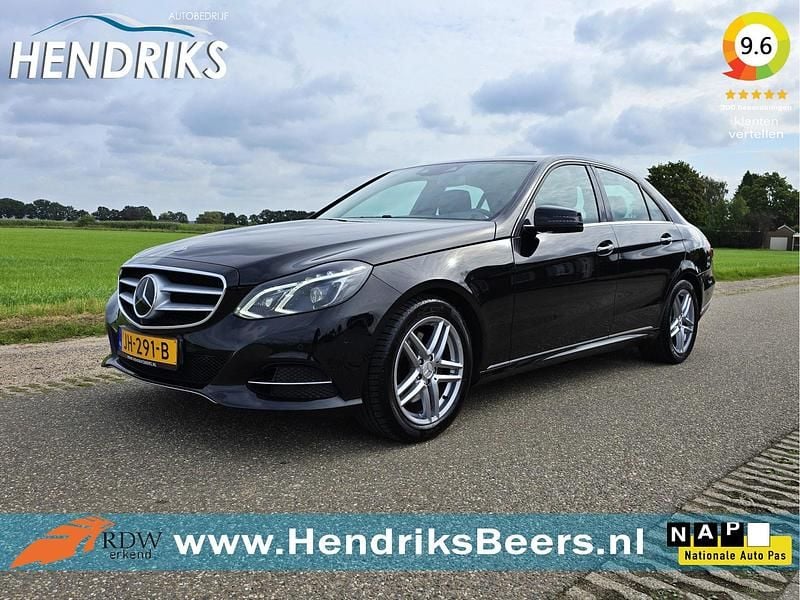 Occasion Mercedes E350 Avantgarde 252 PK (185 kW) 2014 Zwart Sedan