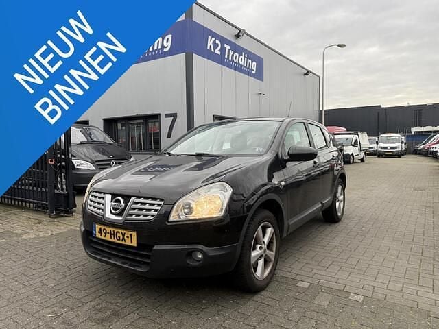 Zwart Gebruikt 2009 Nissan Qashqai Acenta SUV | € 3.250 (Super prijs) - Afbeelding 1/4