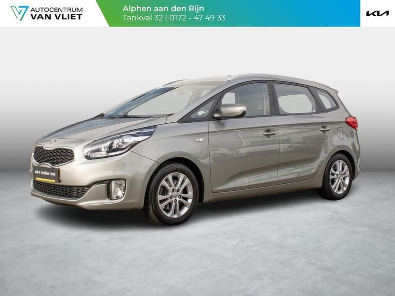 Grijs Gebruikt 2017 Kia Carens MPV | € 14.990 (Eerlijke prijs) - Afbeelding 1/4