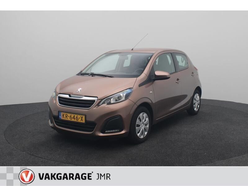 Bruin Gebruikt 2015 Peugeot 108 Active Hatchback | € 6.750 (Eerlijke prijs) - Afbeelding 1/4