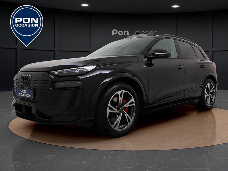 Zwart Gebruikt 2025 Audi Q6 e-tron S-Line SUV | € 62.950 (Super prijs) - Afbeelding 1/4