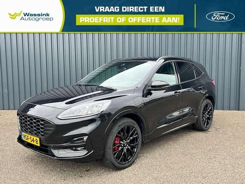 Zwart, metallic lak Gebruikt 2023 Ford Kuga ST-Line SUV | € 28.390 (Eerlijke prijs) - Afbeelding 1/4