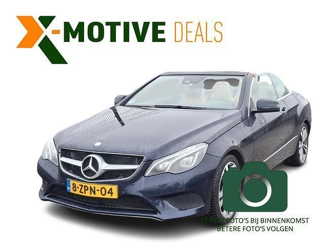 Blauw Gebruikt 2015 Mercedes E400 Prestige Cabriolet | € 22.900 - Afbeelding 1/4