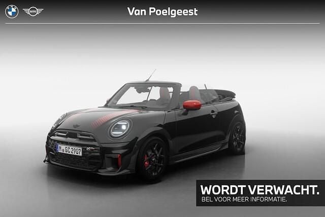Zwart Nieuw 2025 Mini John Cooper Works Cabriolet Sport Cabriolet | € 63.291 - Afbeelding 1/4