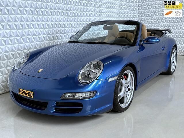 Zwart Gebruikt 2008 Porsche 911 Carrera S Cabriolet Cabriolet | € 49.999 (Duur) - Afbeelding 1/4