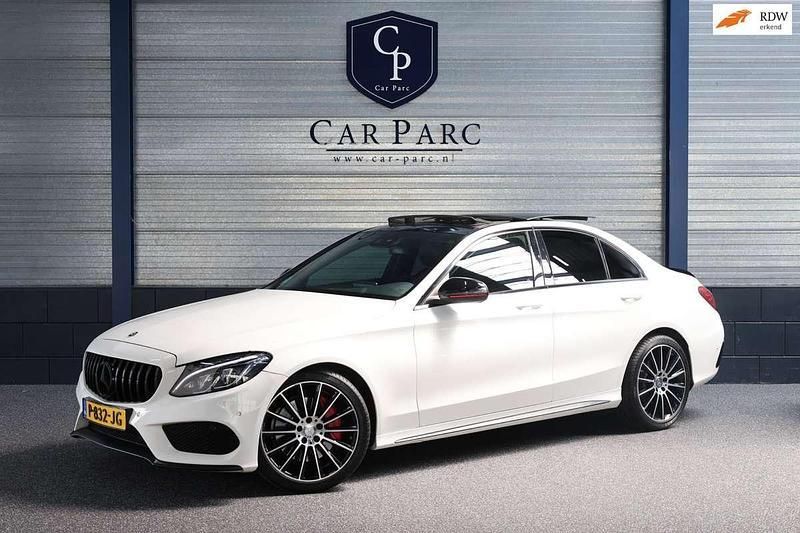 Wit Gebruikt 2015 Mercedes C43 AMG AMG Sedan | € 23.495 - Afbeelding 1/4