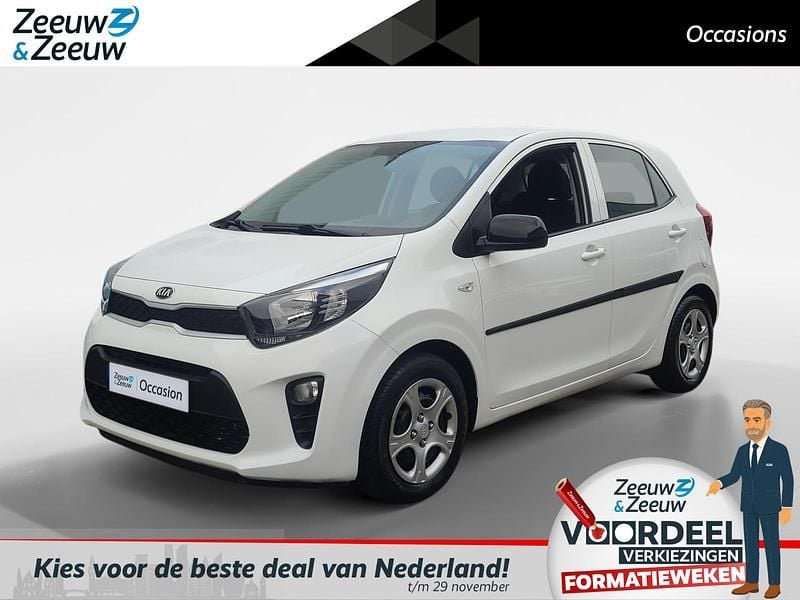 Clear white (ud) Gebruikt 2019 Kia Picanto Hatchback | € 10.895 (Eerlijke prijs) - Afbeelding 1/4