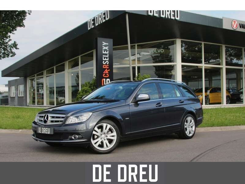 Grijs Gebruikt 2009 Mercedes C180 Avantgarde Stationwagen | € 9.495 (Eerlijke prijs) - Afbeelding 1/4