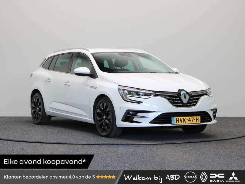 Wit Gebruikt 2021 Renault Mégane IV Intens Stationwagen | € 20.945 (Eerlijke prijs) - Afbeelding 1/3