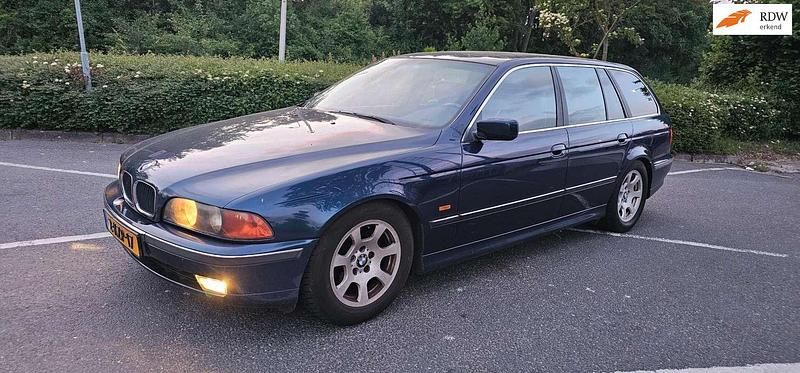 Blauw Gebruikt 1997 BMW 523 Stationwagen | € 3.450 (Super prijs) - Afbeelding 1/4
