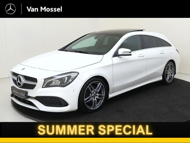 Wit Gebruikt 2019 Mercedes CLA180 Shooting Brake Business Stationwagen | € 24.945 (Iets duurder) - Afbeelding 1/4