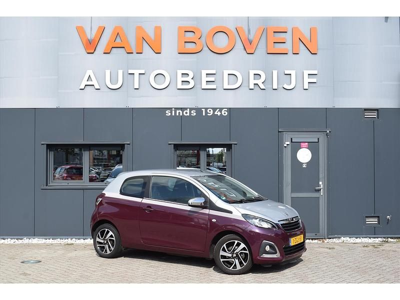Paars Gebruikt 2015 Peugeot 108 Allure Hatchback | € 5.950 (Eerlijke prijs) - Afbeelding 1/3