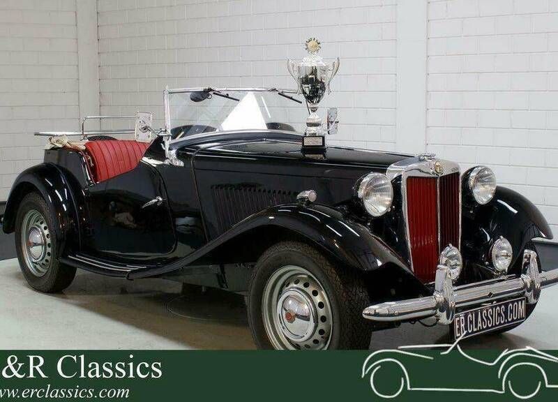 Zwart Gebruikt 1952 MG TD Cabriolet | € 49.950 - Afbeelding 1/4