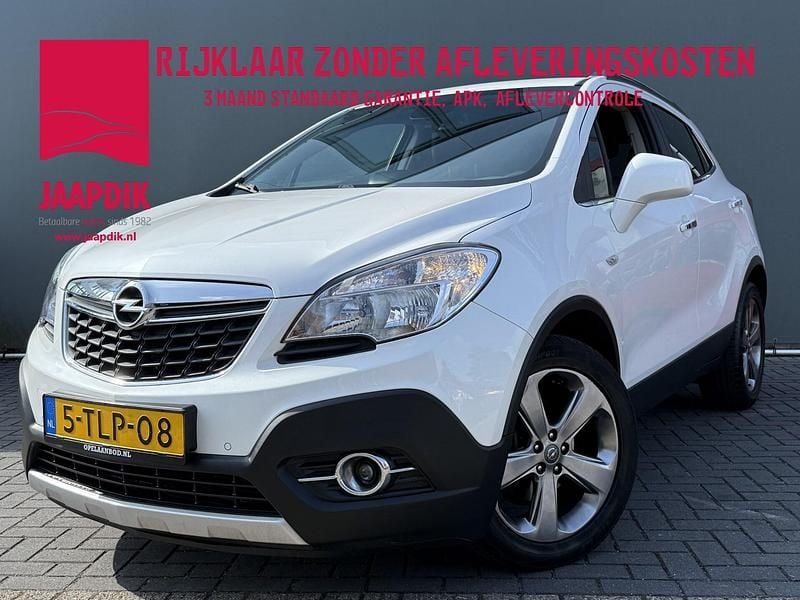 Wit Gebruikt 2014 Opel Mokka Cosmo SUV | € 8.899 (Eerlijke prijs) - Afbeelding 1/3