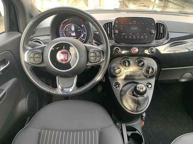 Occasion Fiat 500C 86 PK (63 kW) 2019 Zwart Cabriolet