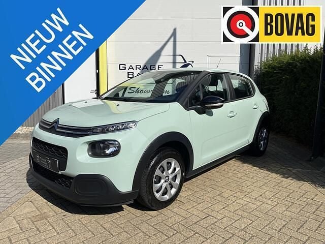 Groen Gebruikt 2020 Citroën C3 Feel Hatchback | € 9.950 (Super prijs) - Afbeelding 1/4
