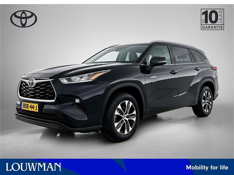 Zwart Gebruikt 2022 Toyota Highlander Business Edition SUV | € 53.945 (Eerlijke prijs) - Afbeelding 1/4