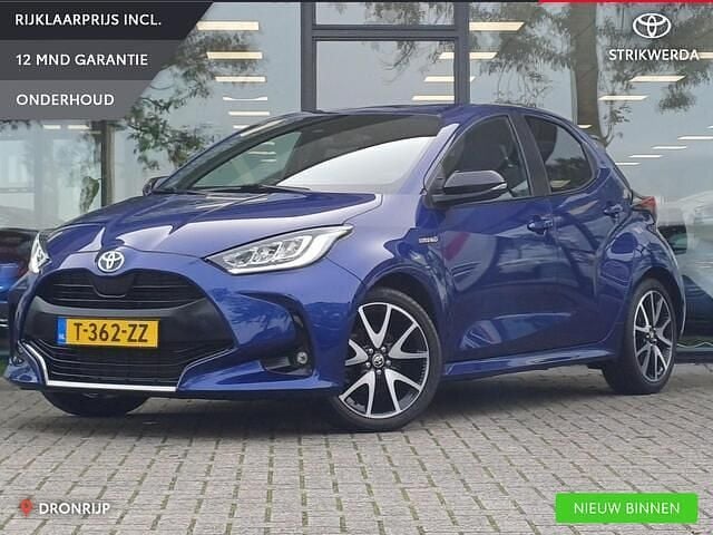 Blauw Gebruikt 2021 Toyota Yaris Edition Hatchback | € 20.995 (Eerlijke prijs) - Afbeelding 1/4