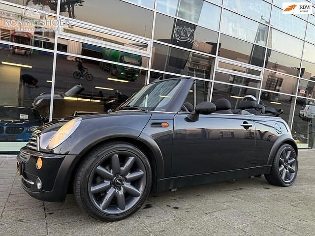 Zwart Gebruikt 2006 Mini One Cabriolet Cabriolet | € 3.500 (Eerlijke prijs) - Afbeelding 1/4