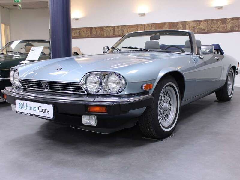 Blauw Gebruikt 1990 Jaguar XJS Cabriolet | € 34.950 - Afbeelding 1/4