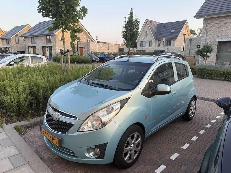Blauw Gebruikt 2010 Chevrolet Spark LS Hatchback | € 1.750 (Eerlijke prijs) - Afbeelding 1/4
