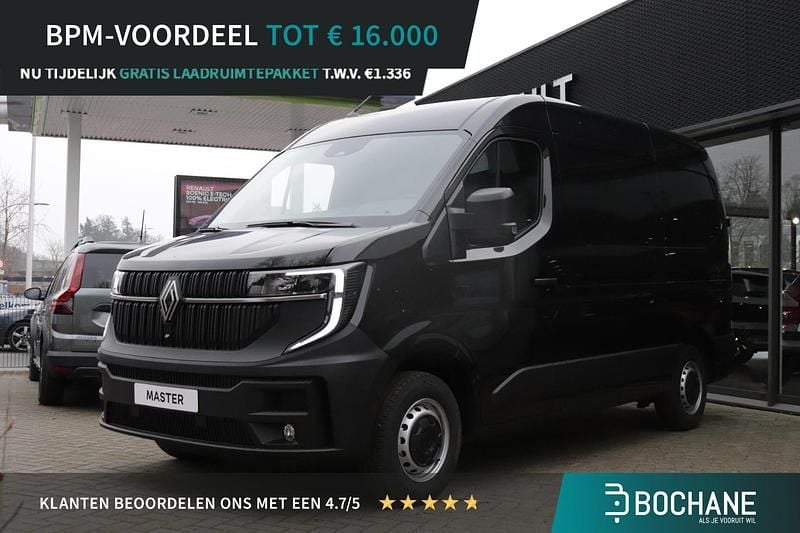 Zwart Nieuw 2024 Renault Master Van | € 33.652 (Goede deal) - Afbeelding 1/4