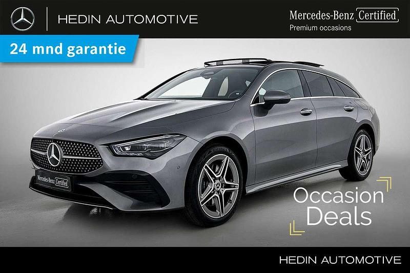Occasion Mercedes CLA250e Shooting Brake AMG line 163 PK (119 kW) 2025 Grijs Stationwagen