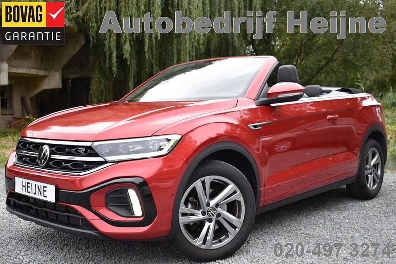 Rood Gebruikt 2025 VW T-Roc Cabriolet Sport Cabriolet | € 39.945 (Super prijs) - Afbeelding 1/4
