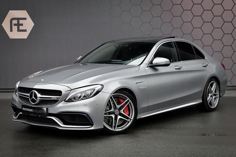 Grijs Gebruikt 2016 Mercedes C63 AMG AMG Sedan | € 48.900 (Super prijs) - Afbeelding 1/4