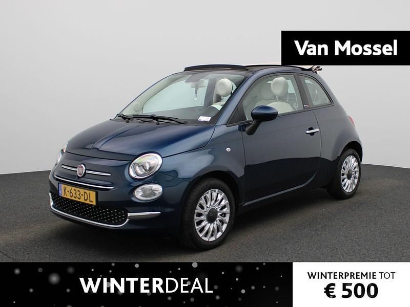 Blauw Occasion 2020 Fiat 500C Lounge Cabriolet | € 12.900 (Eerlijke prijs) - Afbeelding 1/4