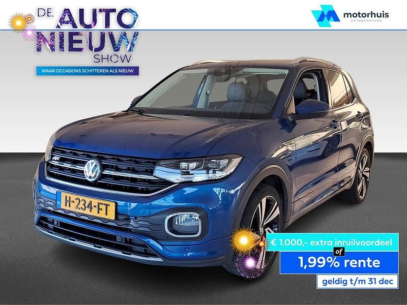 Blauw Occasion 2019 VW T-Cross Style SUV | € 16.940 (Eerlijke prijs) - Afbeelding 1/4