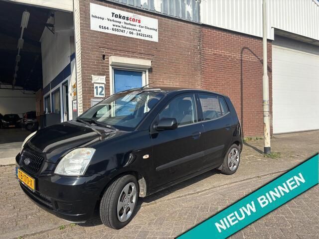 Zwart Gebruikt 2005 Kia Picanto Hatchback | € 1.549 (Eerlijke prijs) - Afbeelding 1/4