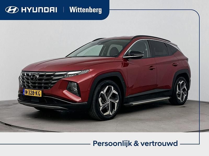Rood Occasion 2021 Hyundai Tucson Premium SUV | € 27.900 (Iets duurder) - Afbeelding 1/4