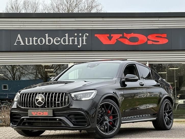 Zwart Gebruikt 2020 Mercedes GLC63 AMG Premium Plus Coupé | € 79.900 (Goede deal) - Afbeelding 1/4
