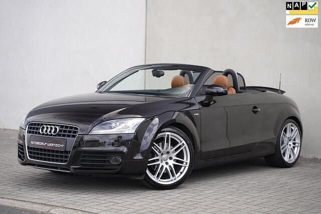 Zwart Gebruikt 2008 Audi TT Roadster S-Line Cabriolet | € 14.950 (Iets duurder) - Afbeelding 1/4