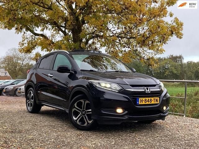 Zwart Gebruikt 2016 Honda HR-V Executive SUV | € 12.750 (Eerlijke prijs) - Afbeelding 1/4