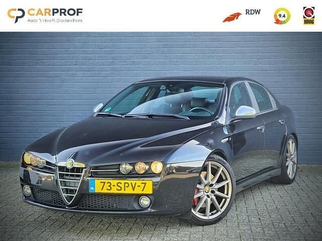 Zwart Gebruikt 2011 Alfa Romeo 159 Ti Sedan | € 8.450 (Iets duurder) - Afbeelding 1/4