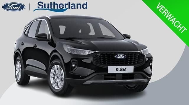 Zwart Nieuw 2025 Ford Kuga Titanium SUV | € 43.665 (Super prijs) - Afbeelding 1/1