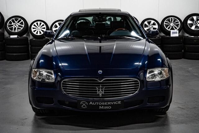 Occasion Maserati Quattroporte 402 PK (295 kW) 2006 Blauw, metallic lak Sedan