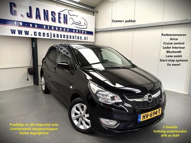 Zwart Gebruikt 2015 Opel Karl Cosmo Hatchback | € 7.999 (Eerlijke prijs) - Afbeelding 1/4