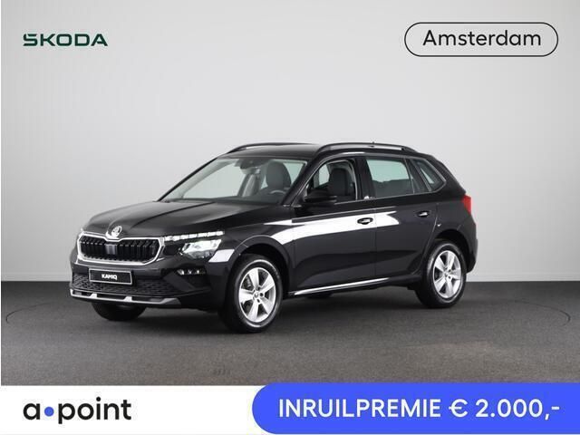 Zwart Nieuw 2025 Skoda Kamiq Selection SUV | € 31.449 (Eerlijke prijs) - Afbeelding 1/4