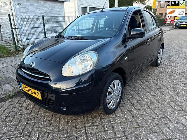 Occasion Nissan Micra Acenta 98 PK (72 kW) 2013 Zwart Hatchback