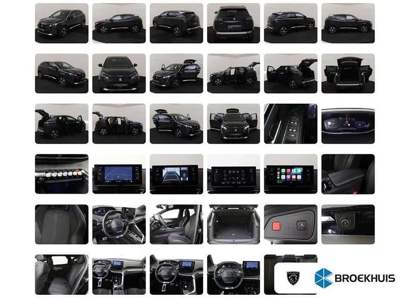 Zwart Gebruikt 2024 Peugeot 3008 GT SUV | € 29.900 (Super prijs) - Afbeelding 1/1
