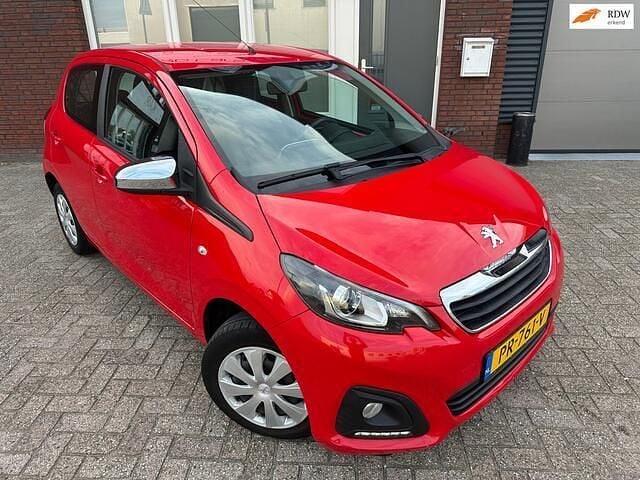 Rood Gebruikt 2017 Peugeot 108 Hatchback | € 5.999 (Super prijs) - Afbeelding 1/4