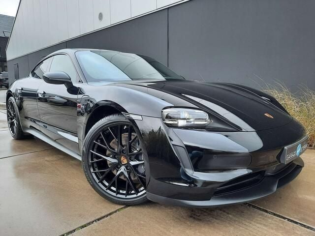 Occasion Porsche Taycan 350 kW (476 PK) 2023 Zwart Sedan