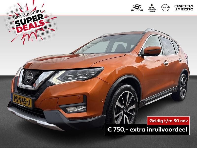 Oranje Gebruikt 2017 Nissan X-Trail Tekna SUV | € 17.430 (Eerlijke prijs) - Afbeelding 1/4