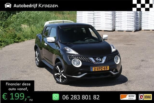 Zwart Gebruikt 2014 Nissan Juke 360º SUV | € 9.250 (Goede deal) - Afbeelding 1/4
