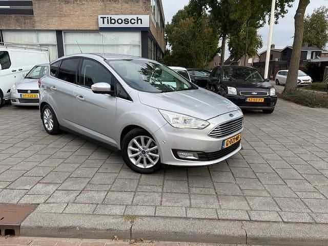 Grijs Gebruikt 2015 Ford C-MAX Titanium MPV | € 12.950 (Eerlijke prijs) - Afbeelding 1/4