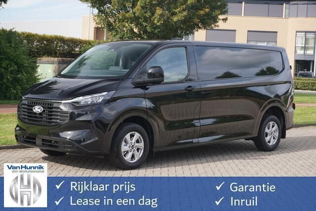 Zwart Nieuw 2024 Ford Transit Custom Limited Van | € 36.500 (Goede deal) - Afbeelding 1/4